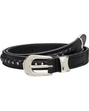 Our Legacy 2Cm Bullet Chain Belt - Black