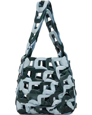 SC103 Sac Links Bleu Et Vert