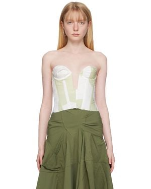 TALIA BYRE Sweetheart Corset - Green