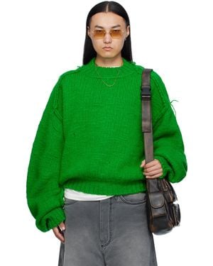 Lu'u Dan Kingpin Knit Jumper - Green
