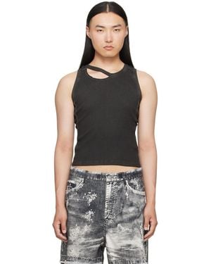 CAMPERLAB Ribbed Tank Top - Black