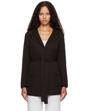 MM by Max Mara Finezza Cardigan - Black