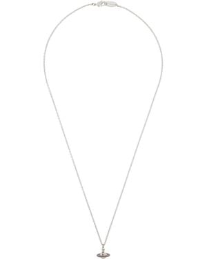 Vivienne Westwood Petite Original Orb Pendant Necklace - Metallic
