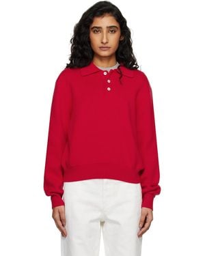 DUNST Cashmere Collared Sweater Polo