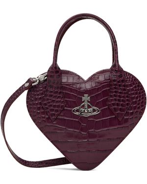 Vivienne Westwood パープル Josephine Heart クロスボディバッグ