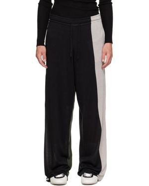 Kiko Kostadinov Sigo Knit Joggers - Black