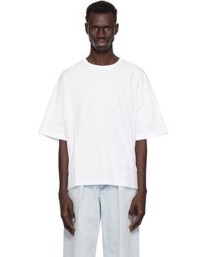 Alexander Wang ホワイト ロゴ Tシャツ
