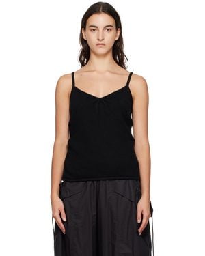 we11done V-Neck Camisole - Black
