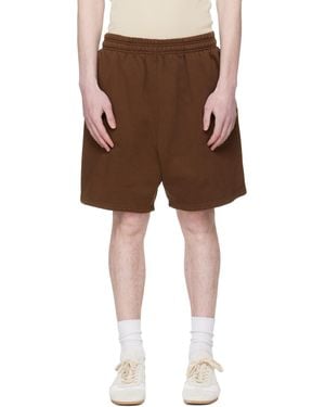 Entire studios Standard Sweat Shorts - Brown