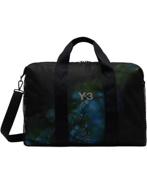 Y-3 Mesh Weekender Duffle Bag - Black