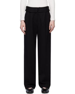 Rag & Bone ブラック Tasha Ponte トラウザーズ