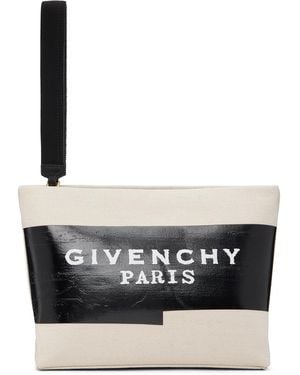 Givenchy Tape' Pouch - Black