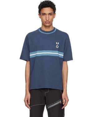 Craig Green Fred Perry Edition 'Half And Half' T-Shirt - Blue