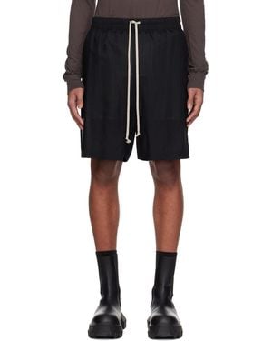 Rick Owens Temple Boxer Shorts - Black