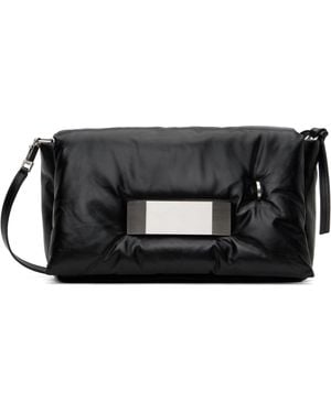 Rick Owens ブラック Hollywood Pillow Griffin バッグ