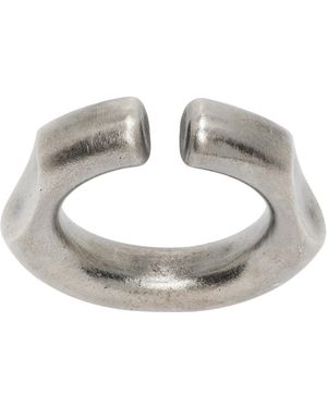 Title Of Work Sterling Ergonomic Ring - Metallic