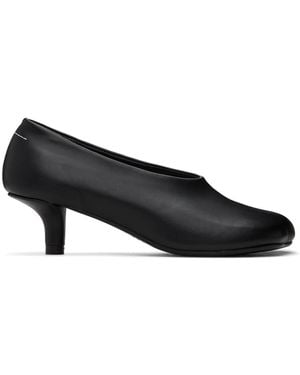 MM6 by Maison Martin Margiela Court ヒール - ブラック