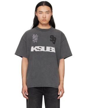Ksubi Rugged Ekcess T-Shirt - Black