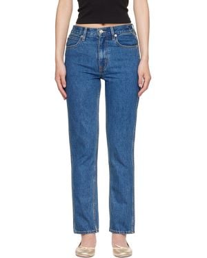 SLVRLAKE Denim Virginia Slim Jeans - Blue