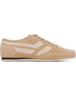 Tom Ford Perforated Suede Brook Trainers - Black