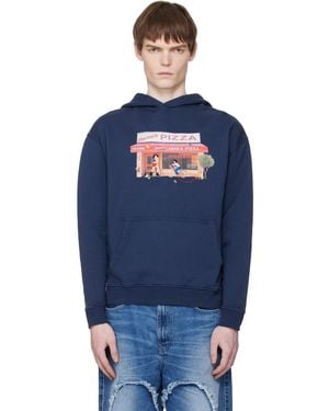 Carne Bollente Hot Slice Hoodie - Blue