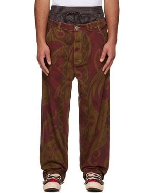 Vivienne Westwood Builder Jeans - Brown