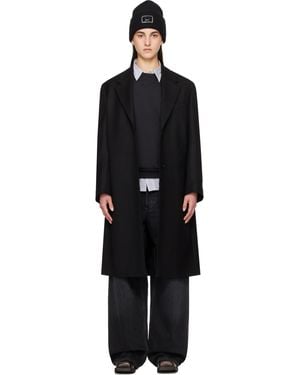 最終値下げAcne Studios ロングコート ウール100% Acne Studios - Acne Studios アクネストゥディオズ 14AW ELSA