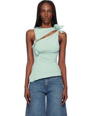 Coperni Flower Top - Black