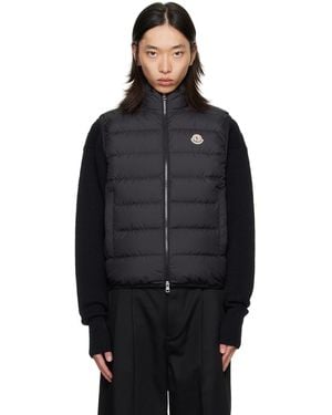 Moncler Contrin Down Vest - Black