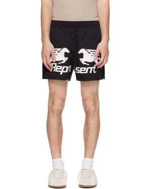 Represent 'Nothing Faster' Swim Shorts - Black