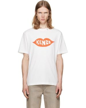 KENZO Paris Loves' Cotton T-Shirt - White