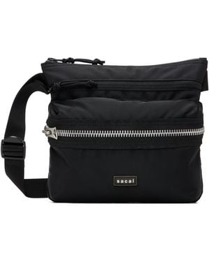 Sacai Pocket Sacoche Bag - Black
