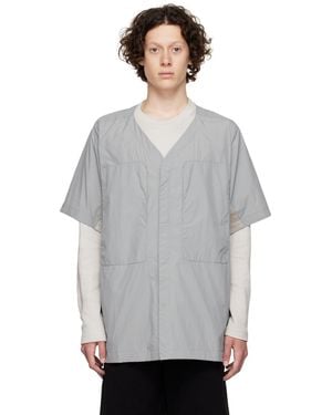 BYBORRE Chemise grise en nylon - Multicolore