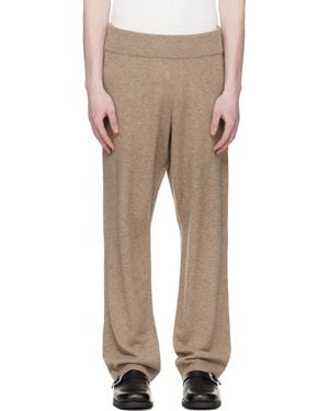 Entire studios Knit Lounge Trousers - Natural