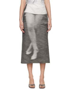 ELLISS Dancing Midi Skirt - Black