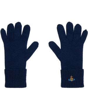 Vivienne Westwood Sporty Gloves - Blue