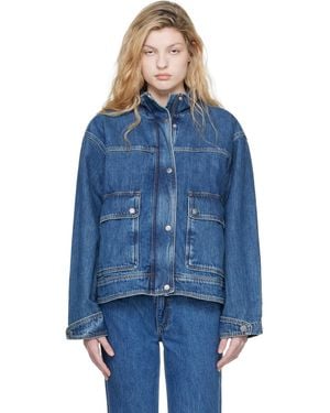 Rag & Bone Sophia Denim Jacket - Blue