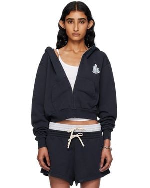 Abra Ssense Exclusive Building Hoodie - Blue
