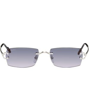 Cartier 'Classic C De Sunglasses - Grey