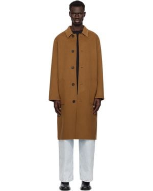 Mackage Tan Beckett Handmade Wool Coat - Black