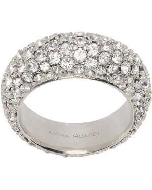 AMINA MUADDI Cameron Ring - Metallic