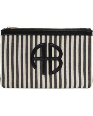 Anine Bing Off- Lili Pouch - Black