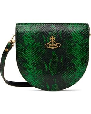 Vivienne Westwood Saddle Crossbody Bag - Green