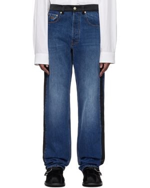 Wales Bonner Echo Jeans - Blue