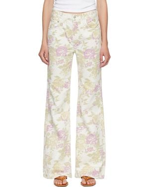 Citizens of Humanity Off- & Kimberly 70's Flare Jeans - Natural
