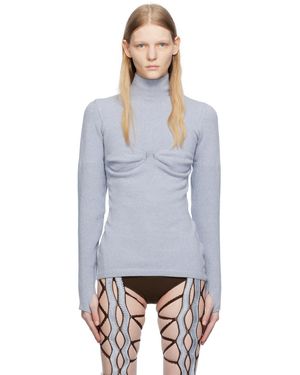 Sinéad O'Dwyer Cup Shaping Turtleneck - Black