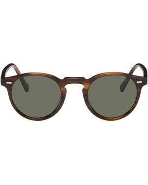 Oliver Peoples Gregory Peck Sunglasses - Black