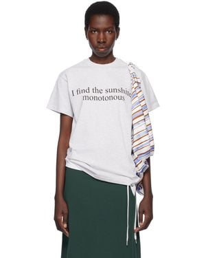 JULIE KEGELS Sunshine T-Shirt - Grey