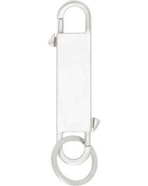 Rick Owens Temple Gemini Keychain - White