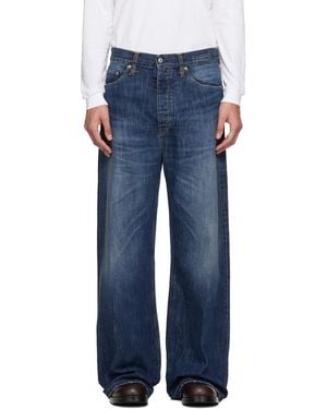 Hope Wide-Leg Skid Jeans - Blue